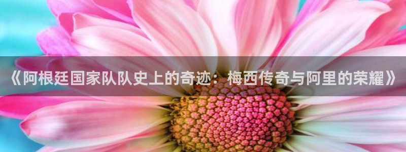 《阿根廷国家队队史上的奇迹：梅西传奇