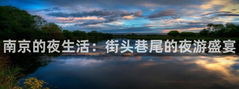 833直播体育app：南京的夜生活：街头巷尾的夜游盛宴