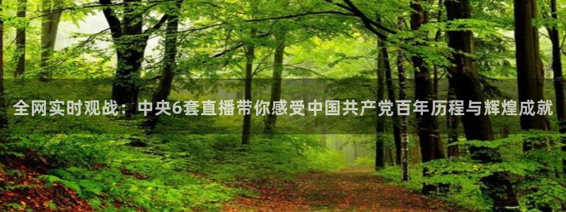 833直播体育nba：全网实时观战：中央6套直播带你感受中国共产党百年历程与辉煌成就